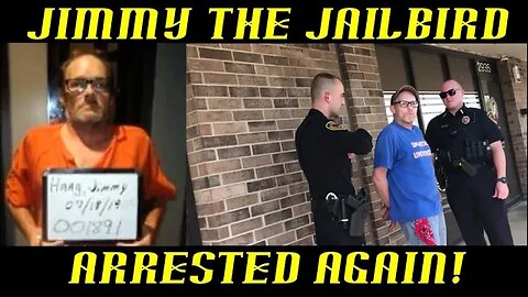 Frauditor JimmyBoy the Jailbird Arrested on Private Property!