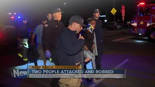 Pair attacked, robbed in Little Italy