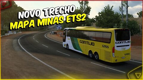 NOVO TRECHO MAPA MINAS ETS2 SAINDO DA RODOVIÁRIA DE BAMBUÍ PARA ARCOS ETS2 1.46