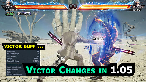 Tekken 8 Victor All Changes | Patch 1.05🔥