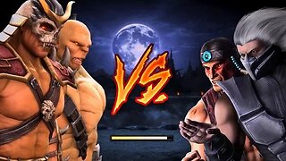 Mortal Kombat 9 - Shao Khan And Goro Mod - Expert Tag Ladder - Gameplay @(1080p)