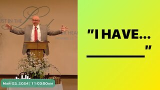 ✝️ Key Sermon – What are the 3 HARDEST Words To Say?