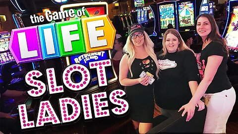 🎰17 FREE SPIN$! 🎰Big Win on Game of Life 3 Reel Slots! | Slot Ladies