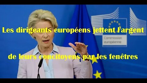 Ursula Von Der Leyen réaffirme le soutien de Bruxelles à l’exécutif moldave, à coup de million d'€🤮