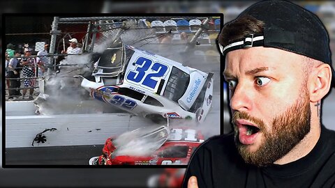 RESPECT TO THESE DRIVERS🤯 | IRISH GUY Reacts To "Best NASCAR Crashes in History" !