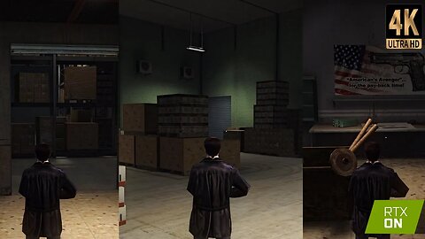 Max Payne 2 Remastered HD Textures - Chapter 1: Elevator Doors Part 2 - Next-Gen Ray Tracing