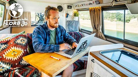 Student takes Senior Project to New Level with Full Van Conversion