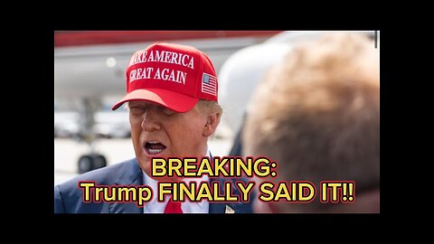 SHOCKED: Trump JUST Threatened the UNTHINKABLE!
