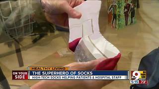 The superhero of socks