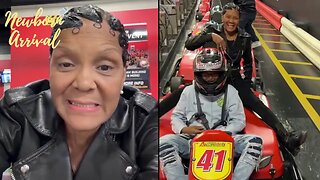 Jim Jones Mom Nancy Pulls Her Grandkids Out Of School & Go Kart Racing! 🏎