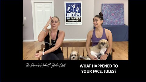 WHAT HAPPENED TO YOUR FACE, JULES?
