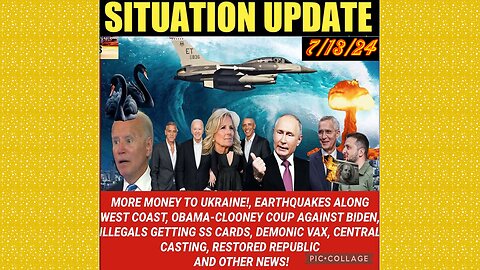 SITUATION UPDATE 7/13/24 - Trump & Biden Debate, Biden Psyop, Major Ff Event To Pause The Election