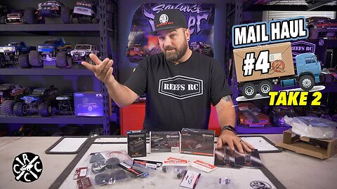 RC Mail Haul #4 Take 2: SCX6 Servo Upgrade, Infraction Mega Brushless System, SCX24 Upgrades & More