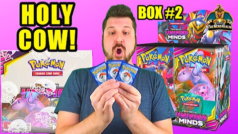 Unified Minds Booster Case (Box 2) | Mewtwo & Mew Hunting | Pokemon Opening