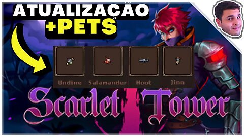 Nova ATUALIZAÇÃO no VAMPIRES SURVIVORS BR | Scarlet Tower