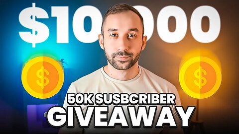 50,000 Subscriber Giveaway With $10,000+ in Prizes