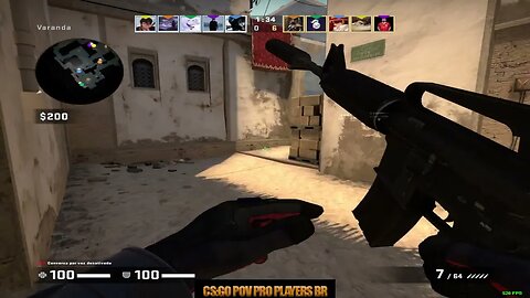 CSGO POV Sharks togs (32/20) vs ITB (Mirage) @ CCT 2023 Online Finals 3