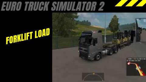 🚚 [2021] EURO TRUCK SIMULATOR 2 FORKLIFT LOAD (# 01)