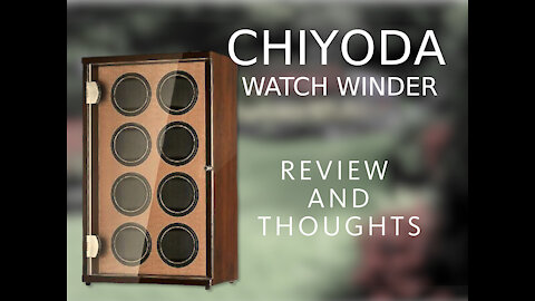 Watch winder CHIYODA for Automatic watches 8 motors
