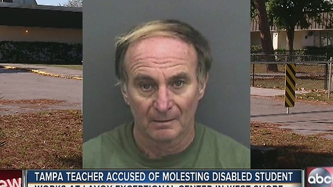 Hillsborough teacher charged with conducting lewd act on disabled teenage student