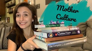 Homeschool Mom Reading Basket || Mother Culture || What I’m Reading This Month