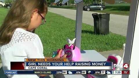 6-year-old Southwest Florida girl sells lemonade to help terminally sick cousin