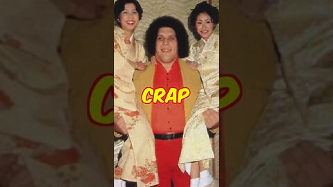 Andre the Giant Was WILD With Women - #Shorts