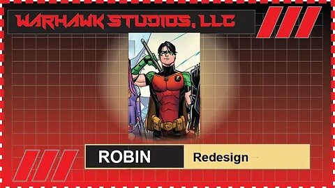 Robin v2 cosplay build part 1