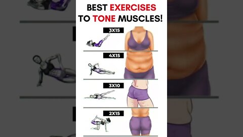 Try these best exercises to tone your muscles | Tone your muscles #shorts