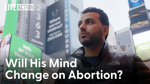 New Yorker Said He Was Pro-Choice... But Will His Mind Change?