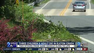 Three children and man killed in Cecil County crash