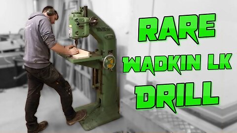 The Wadkin LK Drill Press, Good old British Over engineering!!