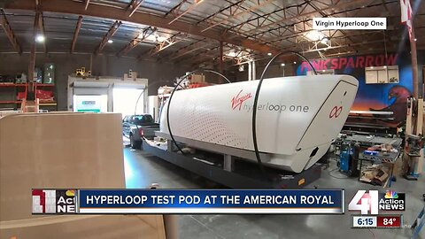 Virgin Hyperloop One will bring test pod to American Royal