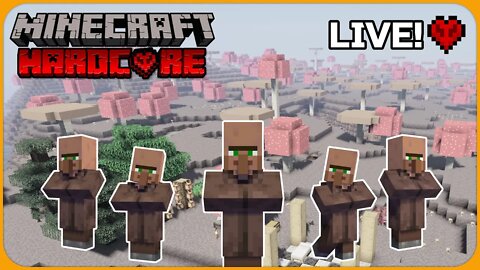 Villagers, Breeding and Trading! - ⛏ Minecraft Hardcore 1.19.2 / Live Stream [S5 | EP4]