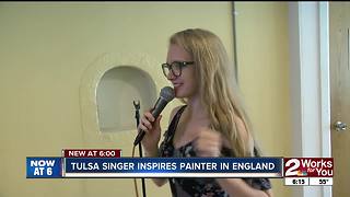 Tulsa Singer Inspires UK Painter