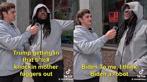 Black Chicago Voter Drops Truth Bombs On Trump, Biden & Brandon Johnson