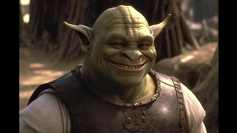 Shrek as an 80's Creepy Fantasy Film