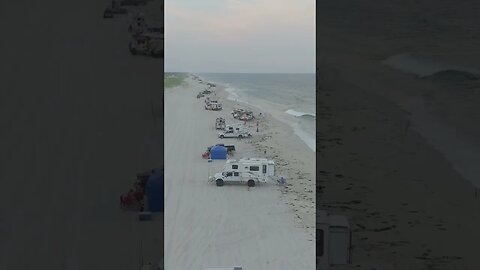 Campers on the Beach #surffishing #camper #beach #saltlife