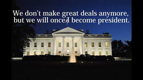 Donald Trump Quotes - We Don't Make Great Deals Anymore...