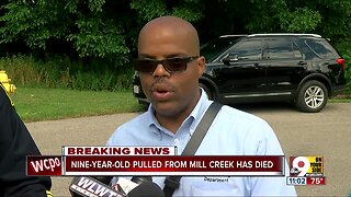 Nine-year-old dies after being pulled from Mill Creek