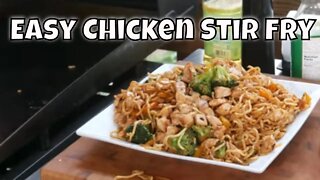 How to Make Stir Fry Chicken on the Blackstone Griddle