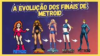 A EVOLUÇÃO DOS FINAIS DE METROID (1986 - 2021)