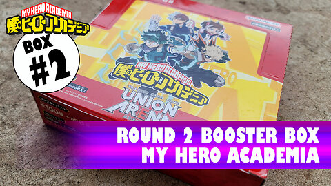 Box #2 of My Hero Academia Union Arena from Bandai