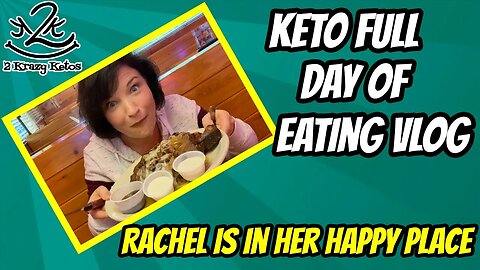 Rachel is in her happy place. | Keto full day of eating vlog