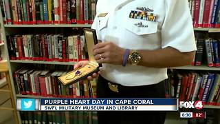 SWFL Military Museum celebrates Purple Heart Day