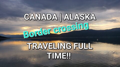 06 CANADA | ALASKA | Border crossinged | Driving to the Arctic Circle #travel #travelvlog