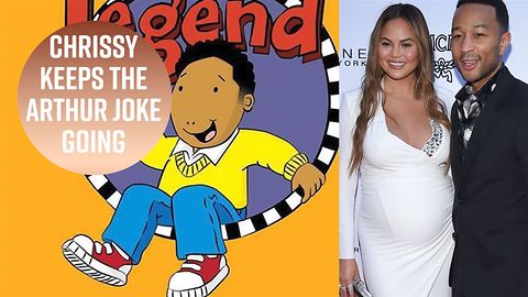 Chrissy Teigen trolls John Legend with new Arthur meme