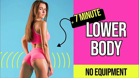 Lower body workout at home | 7 minute workout at home