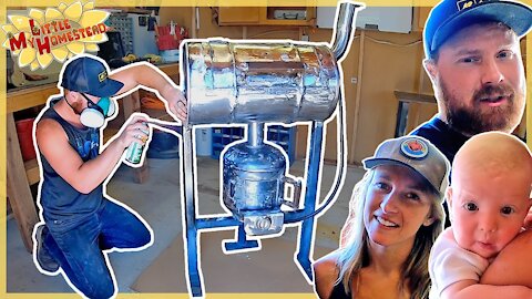 DIY Smoker, Aquaponic Updates & Pantry Barn Door Epoxy Test | Weekly Peek Ep232