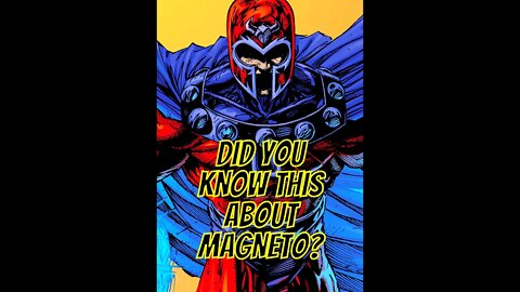 Did You Know THIS About Magneto? #xmen #marvel #mcu